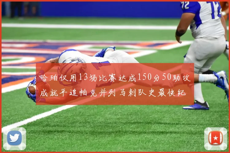 哈珀仅用13场比赛达成150分50助攻成就平追帕克并列马刺队史最快纪录